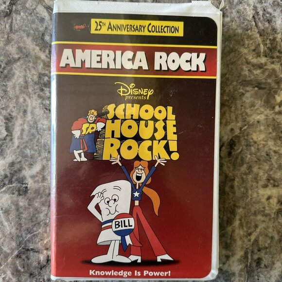 Schoolhouse Rock - America Rock (VHS, 1998, Clam Shell) - Picture 1 of 1